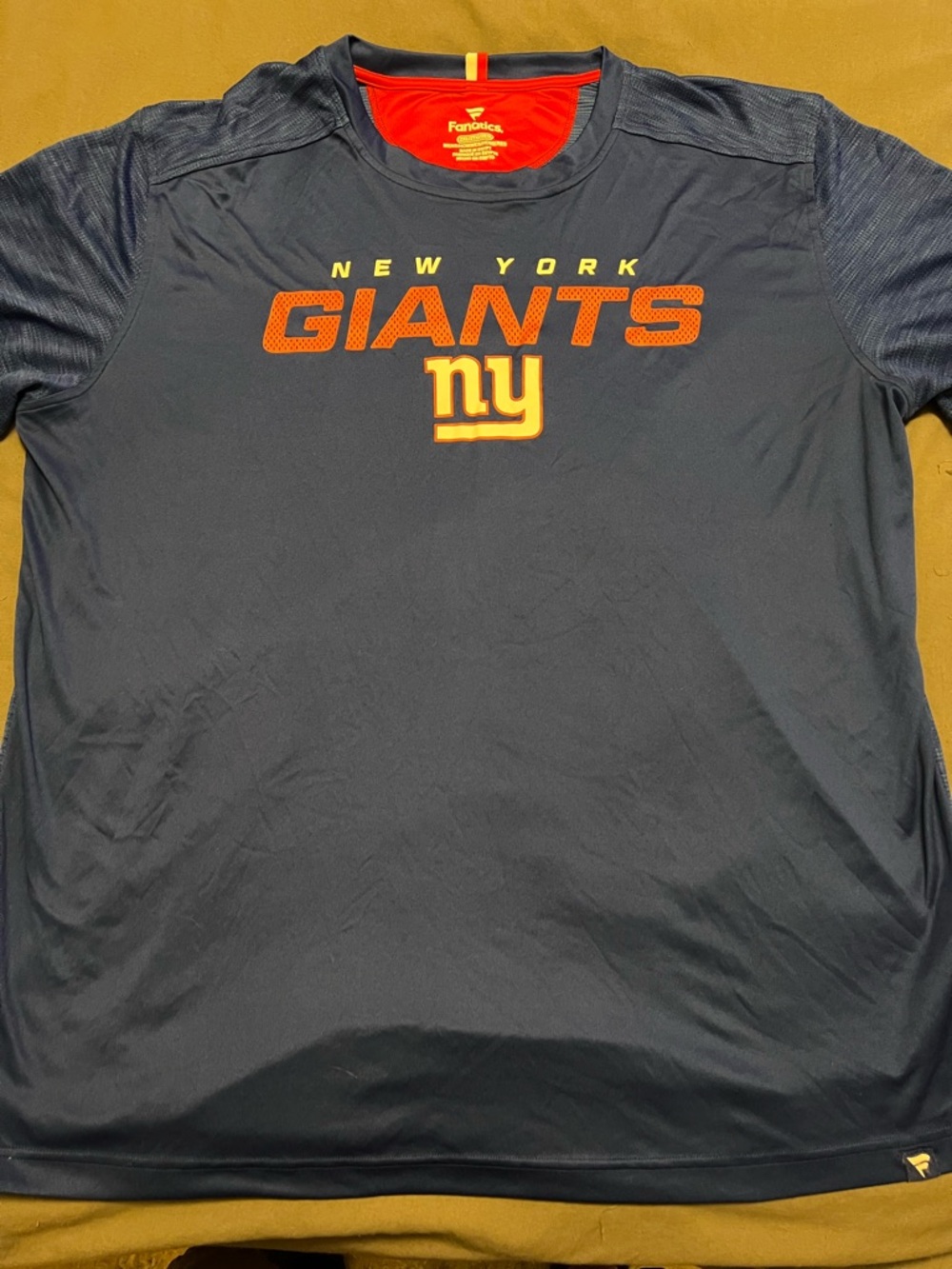 Fanatics Red and Blue Men's Performance Tee